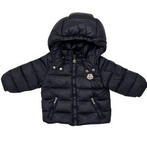 Kids Navy Puffer Jacket